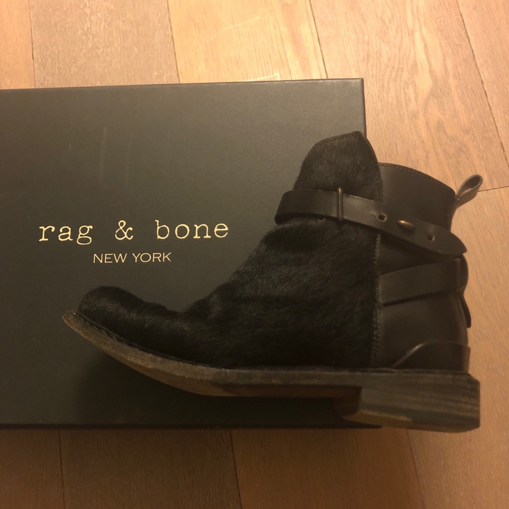 Rag & Bone Driscoll Haircalf Booties